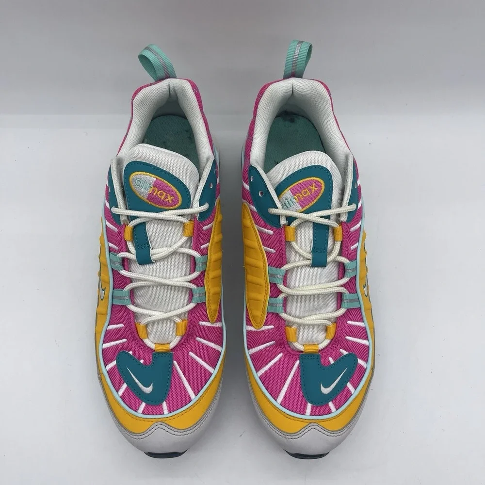 Nike Air Max 98 CI9897-301 'Easter' Women's Size 11 Men's 9.5 Running Shoes Neon